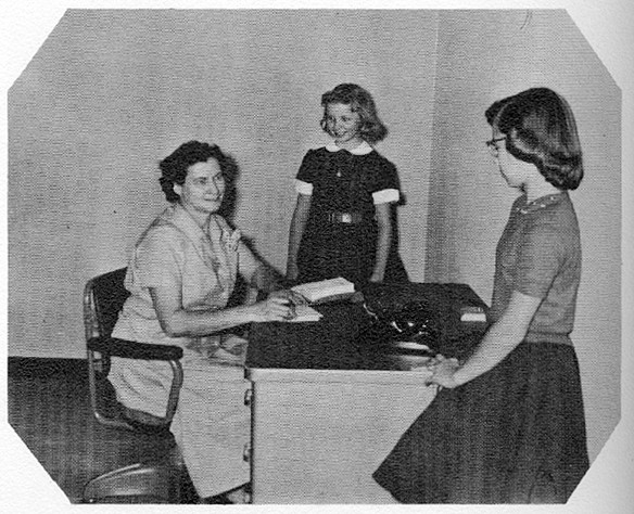 Nurses office 1958